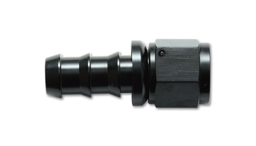 Vibrant Performance Straight Push-On Hose End Fitting; Size: -6 AN