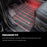 Husky Liners 19-23 Kia Forte WeatherBeater Front & 2nd Seat Floor Liners - Black