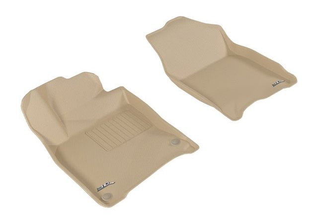 3D MAXpider - 3D MAXpider 2016 - 2020 Honda Civic Kagu 1st Row Floormat - Tan