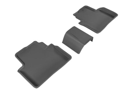 3D MAXpider - 3D MAXpider 2016 - 2020 Honda Civic Kagu 2nd Row Floormats - Black
