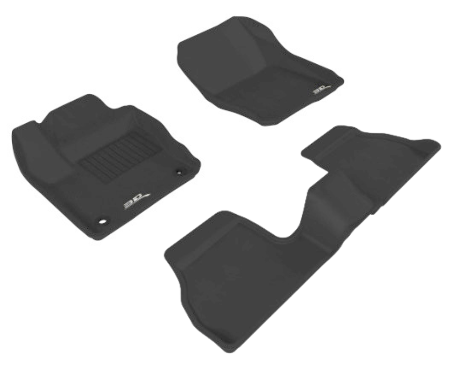 3D MAXpider - 3D MAXpider Kagu Floor Mat - 2012 - 2018 Ford Focus - Panda Motorworks