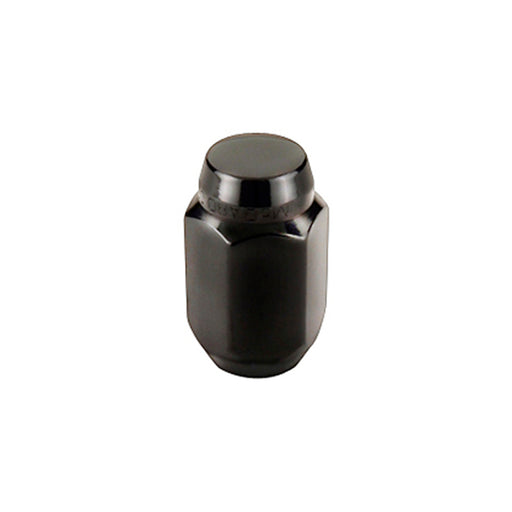 McGard Hex Lug Nut (Cone Seat) M12X1.5 / 13/16 Hex / 1.5in. Length (Box of 144) - Black
