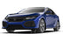 Rally Armor 17-19 Honda Civic Sport Touring UR Black Mud Flap w/ Blue Logo