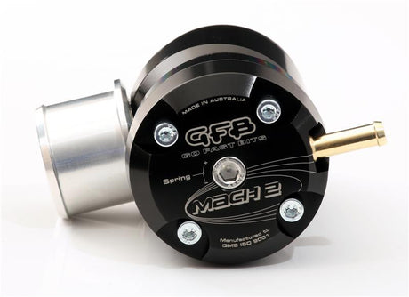 GFB Mach 2 TMS Recirculating Diverter Valve - 33mm Inlet/33mm Outlet (suits Mitsubishi EVO I-X) - Panda Motorworks - 1