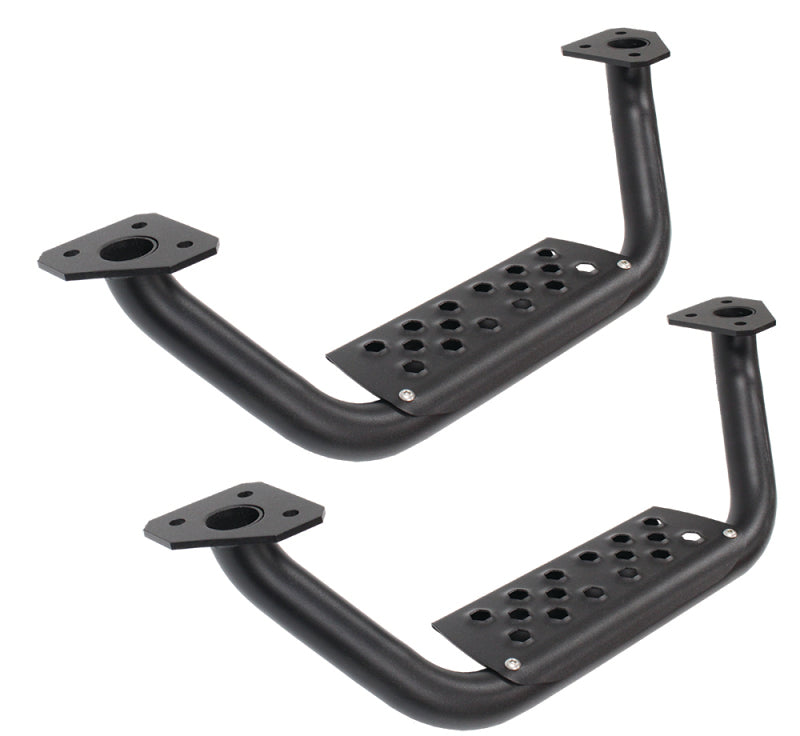 Go Rhino 2021+ Ford Bronco Dominator Extreme D6 Side Steps - Complete Kit