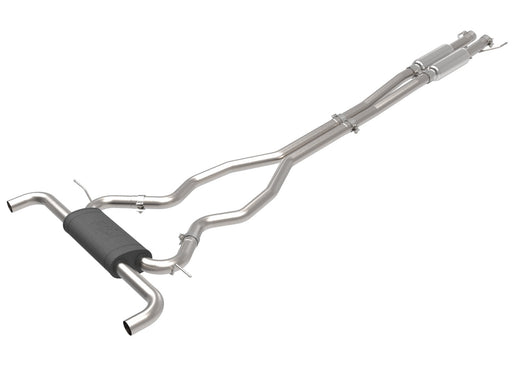 AFE Vulcan Series 2-1/2 IN 304 Stainless Steel Cat-Back Exhaust System 2019+ Ford Edge ST 2.7L V6 AT AWD 4DR