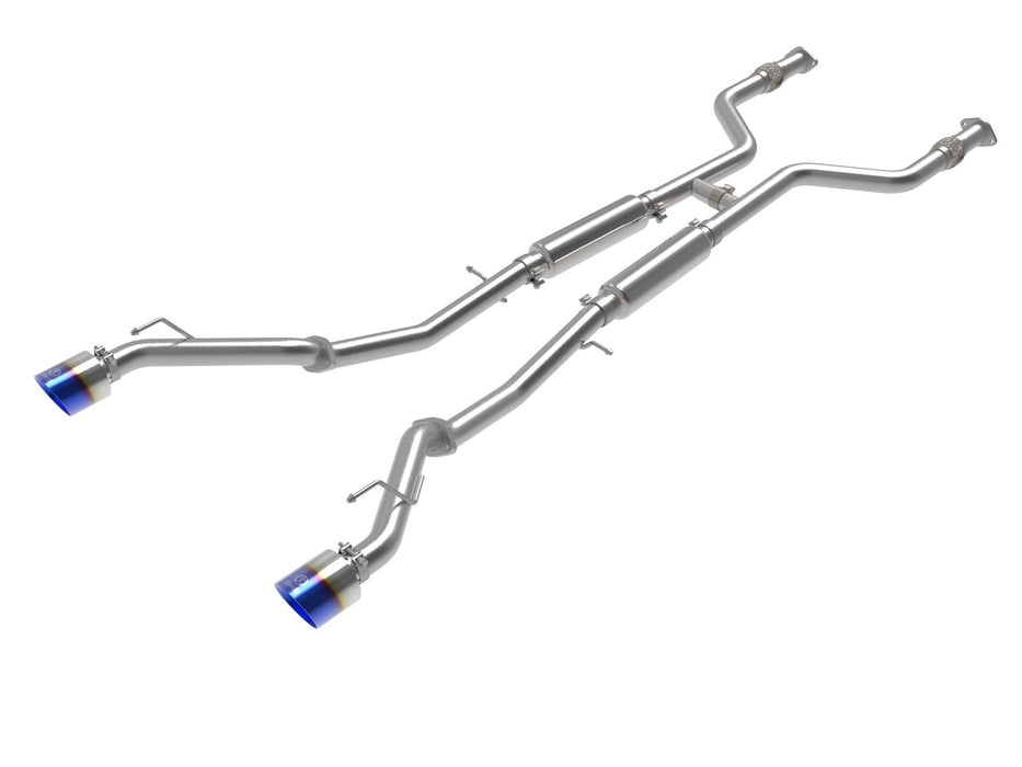 Takeda 2-1/2 IN 304 Stainless Steel Cat-Back Exhaust System