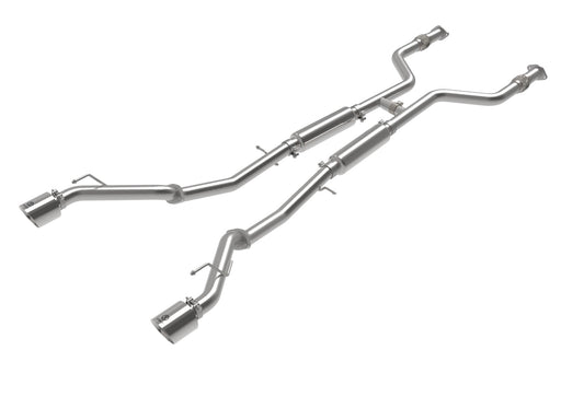 Takeda 2-1/2 IN 304 Stainless Steel Cat-Back Exhaust System