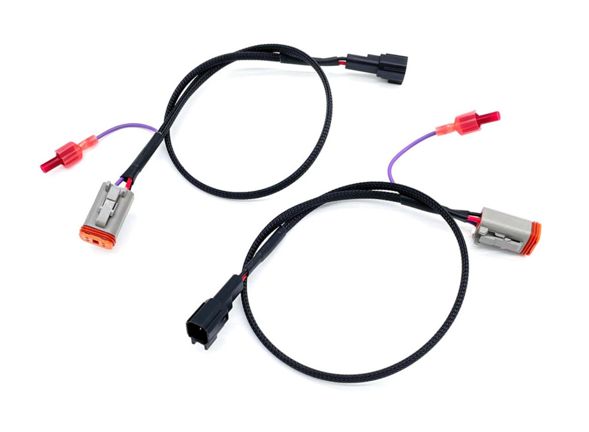 4X4 Truck LED'S - CrystaLux DT 4 - Pin to MX150 Pigtail, Pair (2021+ Ford Bronco w/HD Modular Bumper) - Panda Motorworks