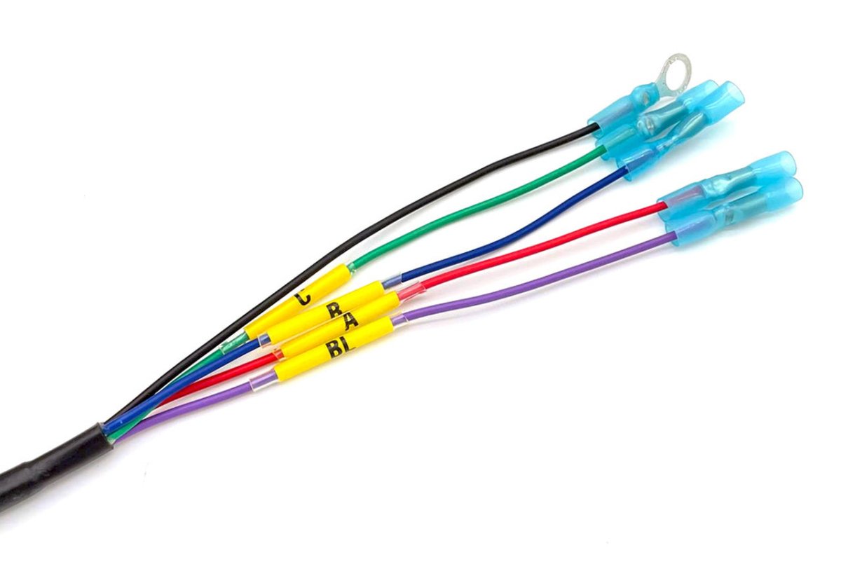 4X4 Truck LED'S - CrystaLux Triple Fog Light Wiring Harness, 6x DT 4 - Pin Connectors (Diode Dynamics) - Panda Motorworks