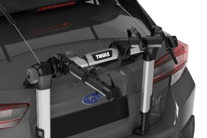 Thule OutWay Hanging-Style Trunk Bike Rack (Up to 2 Bikes) - Silver/Black