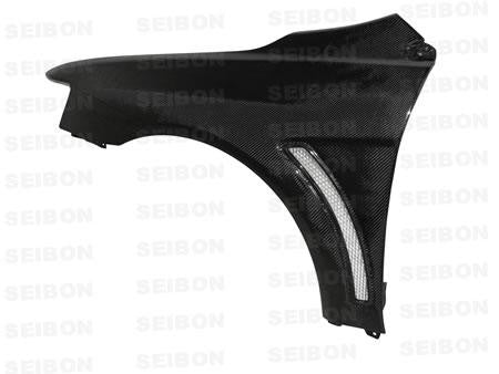 Seibon 08-12Mitsubishi Evo X 10mm Wider Carbon Fiber Fenders - Panda Motorworks - 1