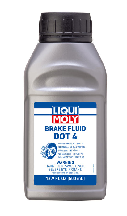 LIQUI MOLY 500mL Brake Fluid DOT 4 - Case of 24