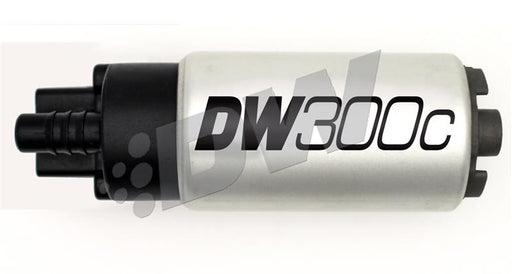 DeatschWerks 340lph DW300C Compact Fuel Pump w/ 08-15 Mitsu EVO X Set Up Kit (w/o Mounting Clips) - Panda Motorworks - 2