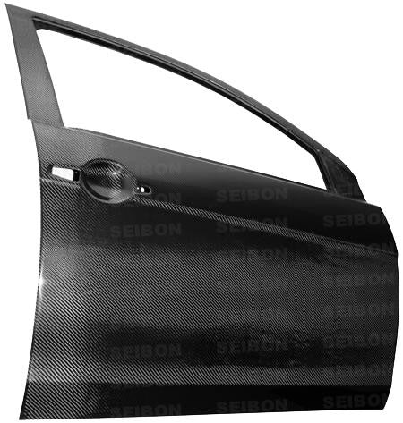 Seibon 08-09 Mitsubishi Evo X Carbon Fiber Rear Doors - Panda Motorworks - 2