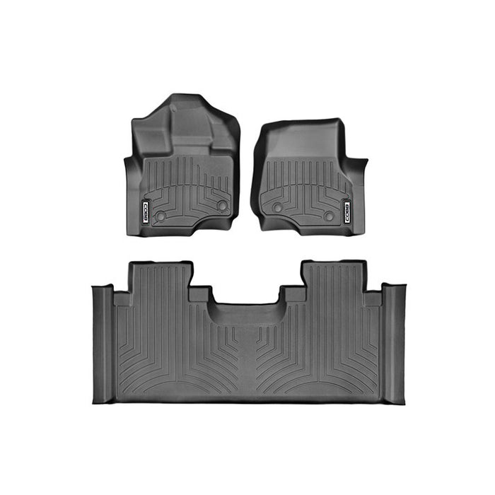 COBB X WEATHERTECH FRONT AND REAR FLOORLINER FORD F-150 RAPTOR SUPERCAB 2017-2019