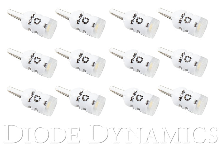194 LED Bulb HP3 LED Warm White Set of 12 Diode Dynamics