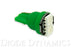 194 LED Bulb SMD2 LED Green Single Diode Dynamics