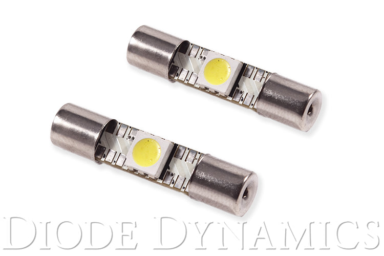 28mm SMF1 LED Bulb Cool White Pair Diode Dynamics