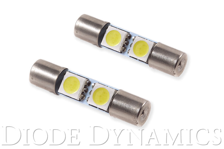 28mm SMF2 LED Bulb Amber Pair Diode Dynamics