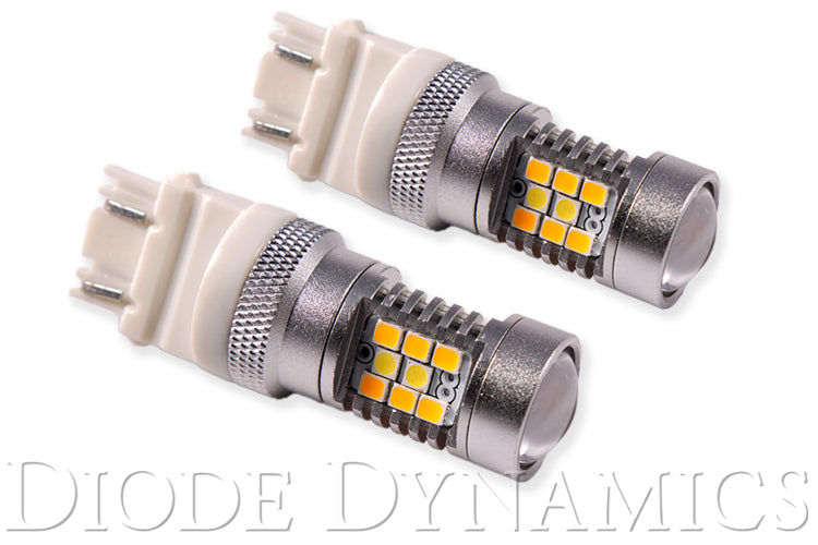 3157 LED Bulb HP24 Dual-Color LED Cool White Pair Diode Dynamics