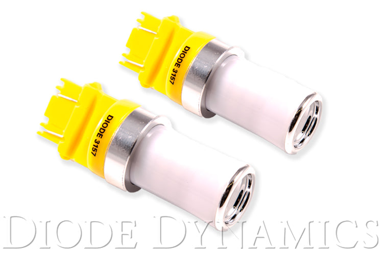 3157 LED Bulb HP48 LED Amber Pair Diode Dynamics
