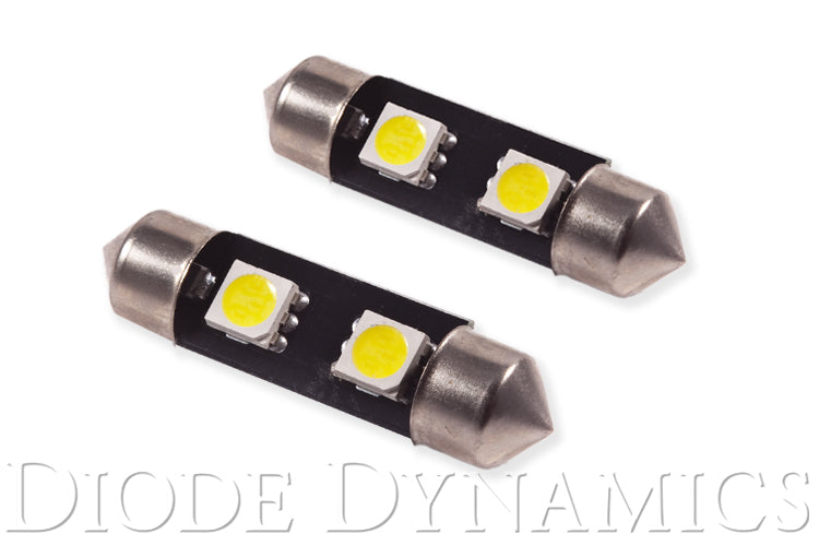 36mm SMF2 LED Bulb Red Pair Diode Dynamics