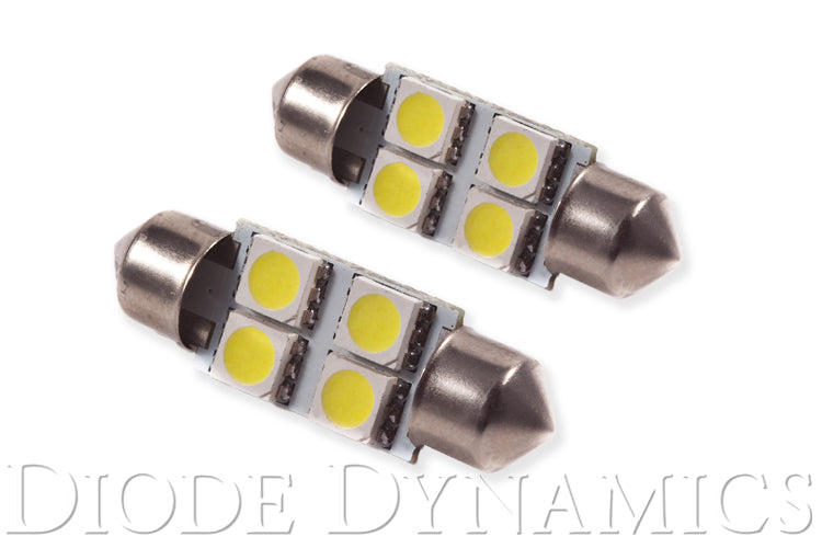 36mm SMF4 LED Bulb Amber Pair Diode Dynamics