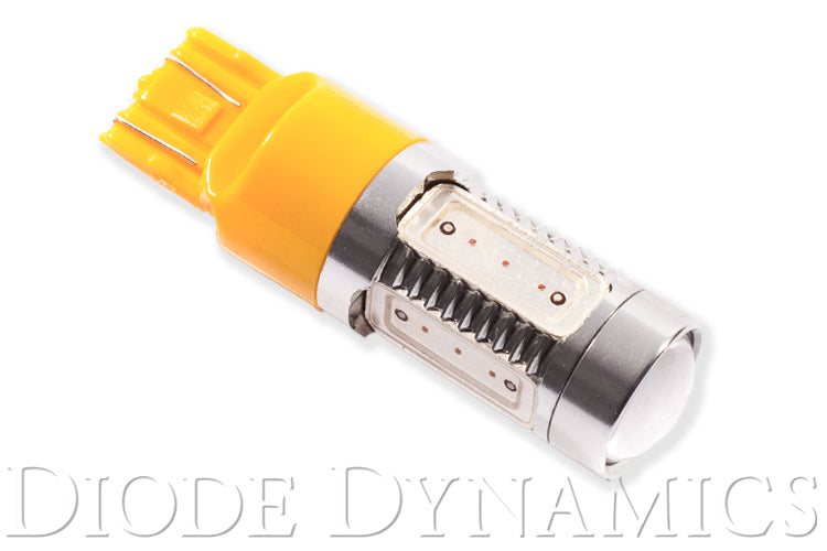 7443 LED Bulb HP11 LED Amber Single Diode Dynamics