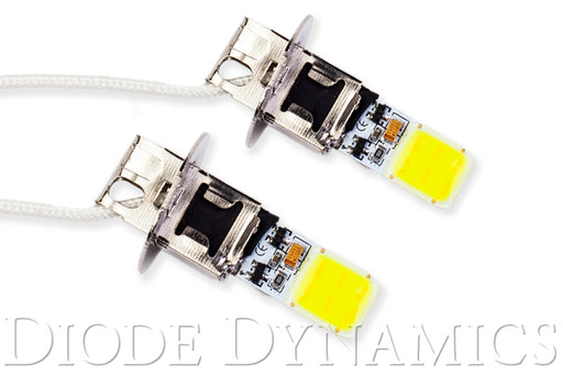 H3 COB12 LED Cool White Pair Diode Dynamics