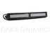 12 Inch LED Light Bar  Single Row Straight Clear Flood Each Stage Series Diode Dynamics