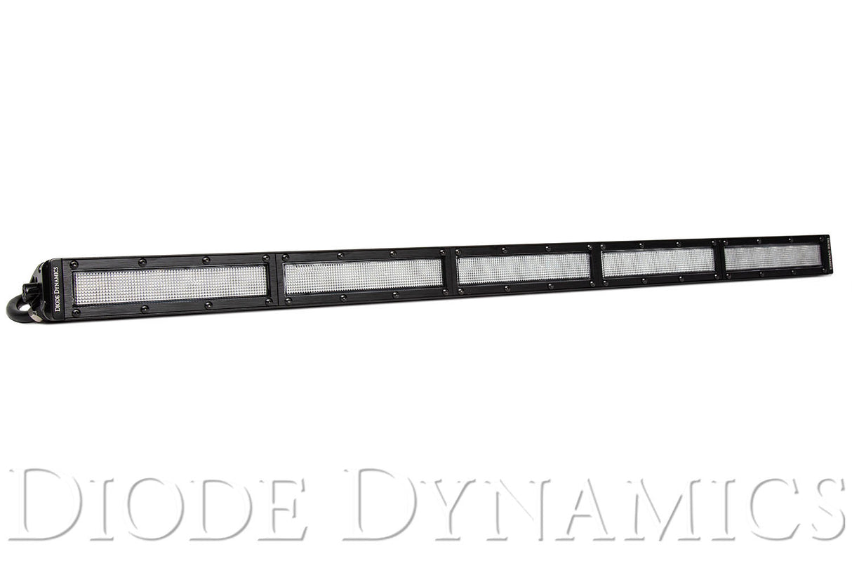 30 Inch LED Light Bar  Single Row Straight Clear Flood Each Stage Series Diode Dynamics