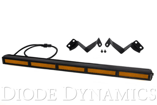 Tacoma 30 Inch LED Light Bar Kit 16-19 Tacoma Stealth Amber Flood Diode Dynamics