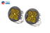 Worklight SS3 Sport Yellow Driving Round Pair Diode Dynamics