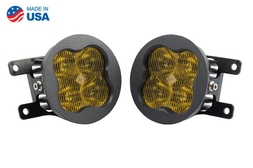 SS3 LED Fog Light Kit for 2013-2015 Honda Crosstour Yellow SAE/DOT Fog Sport Diode Dynamics