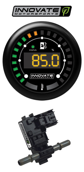 Innovate Motorsports MTX-D Ethanol Content Percent and Fuel Temp Complete Gauge Kit
