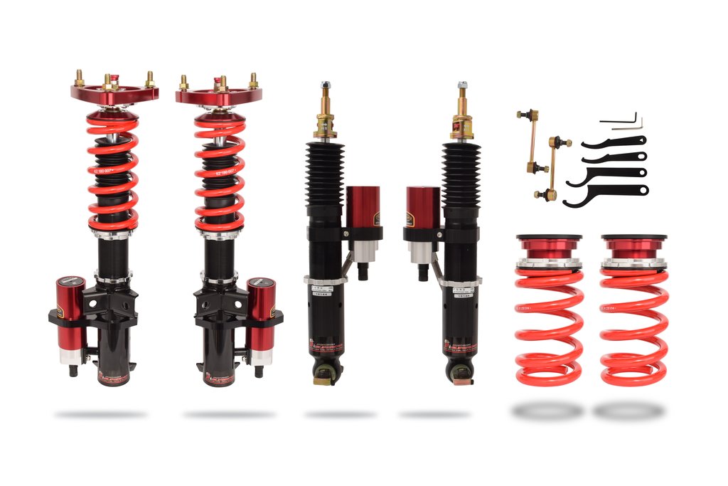 PEDDERS eXtreme XA Remote Canister Coilover Kit - Mustang S550 2015-2018
