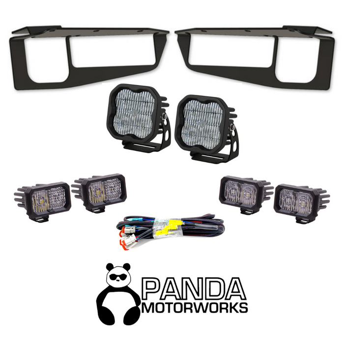 Panda Motorworks x Diode Dynamics Fog Light Flush Pocket Kit