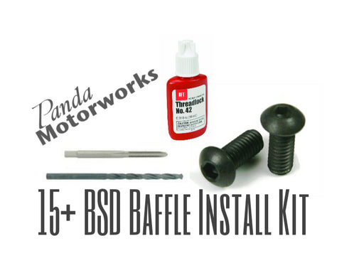 Panda Motorworks BSD Baffle Install Kit  (2015+) - Panda Motorworks