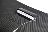Seibon 2016-2020 Honda Civic Coupe/Sedan/Hatchback MR-Style Carbon Fiber Hood