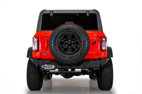 ADDICTIVE DESERT DESIGNS - ADDICTIVE DESERT DESIGNS 2021 - UP FORD BRONCO ROCK FIGHTER REAR BUMPER - Panda Motorworks