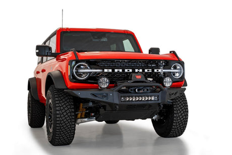 ADDICTIVE DESERT DESIGNS - ADDICTIVE DESERT DESIGNS 2021 - UP FORD BRONCO ROCK FIGHTER WINCH FRONT BUMPER - Panda Motorworks