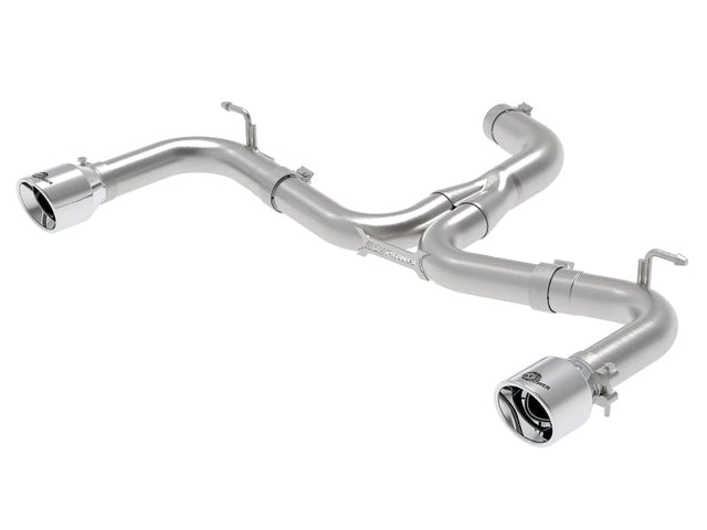 AFE - aFe 18 - 20 VW GTI (MK7.5) 2.0L MACH Force - Xp 3in to 2.5in 304 SS Axle - Back Exhaust System - Pol. Tips - Panda Motorworks