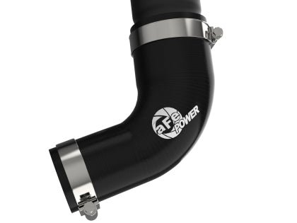 AFE - aFe 2022 Toyota Tundra V6 - 3.5L (tt) BladeRunner 2.5in Aluminum Hot Charge Pipe - Black - Panda Motorworks