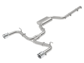 AFE - aFe MACHForce XP 3in - 2.5in SS Exhaust Cat - Back 15 - 17 Volkswagen GTI (MKVII) L4 - 2.0L (t) - Polished - Panda Motorworks