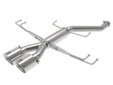 AFE - aFe Takeda 2.5in 304SS Axle - Back Exhaust System 17 - 19 Honda Civic Type R L4 - 2.0L (t) - Polished Tip - Panda Motorworks