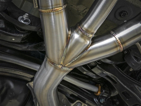 AFE - aFe Takeda 3in 304 SS Cat - Back Exhaust 17 - 21 Honda Civic Type R L4 2.0L (t)