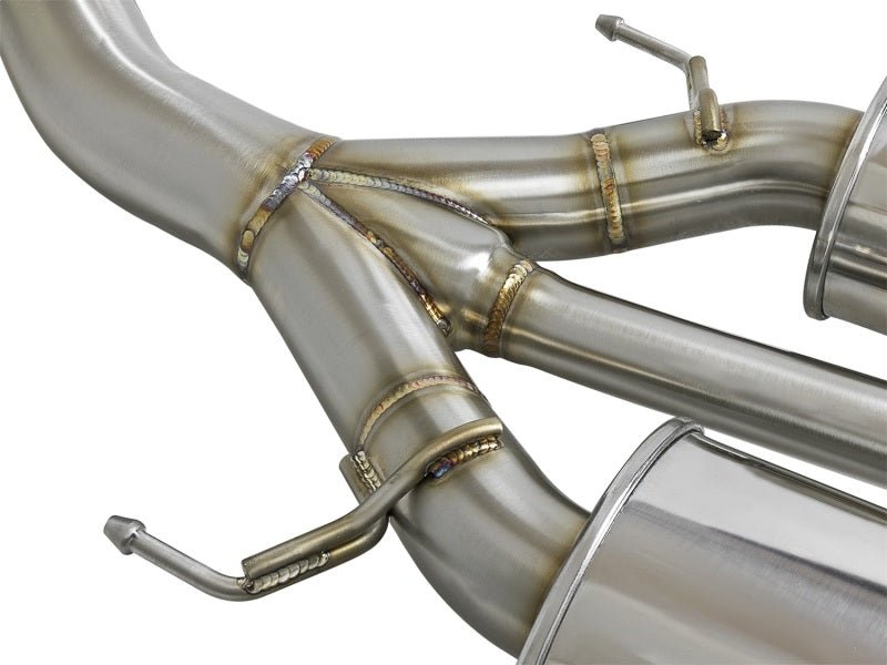 AFE - aFe Takeda 3in 304 SS Cat - Back Exhaust 17 - 21 Honda Civic Type R L4 2.0L (t)