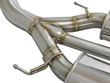 AFE - aFe Takeda 3in 304 SS Cat - Back Exhaust 17 - 21 Honda Civic Type R L4 2.0L (t)