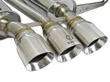 AFE - aFe Takeda 3in 304 SS Cat - Back Exhaust 17 - 21 Honda Civic Type R L4 2.0L (t)